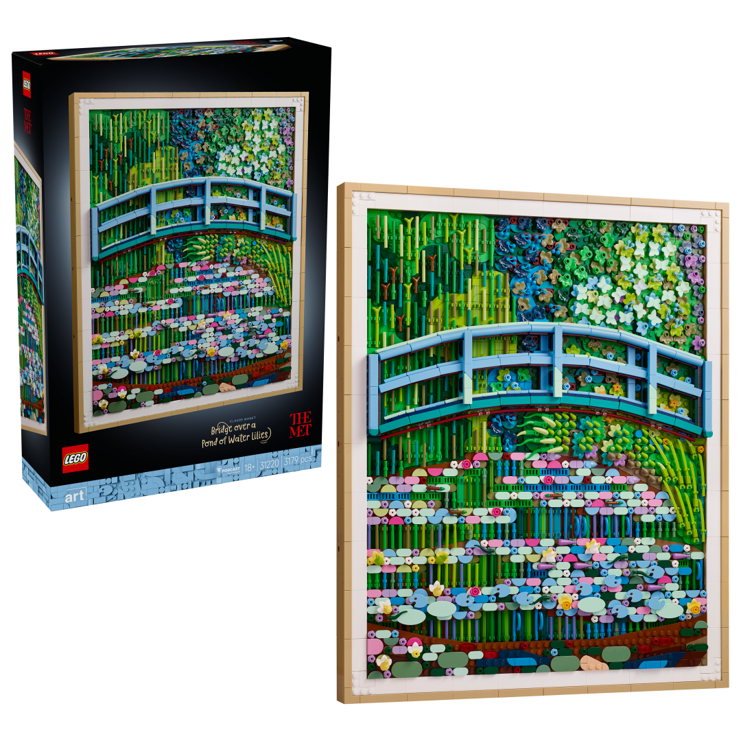 LEGO ART Claude Monet – Bridge over a Pond of Water Lilies 31220