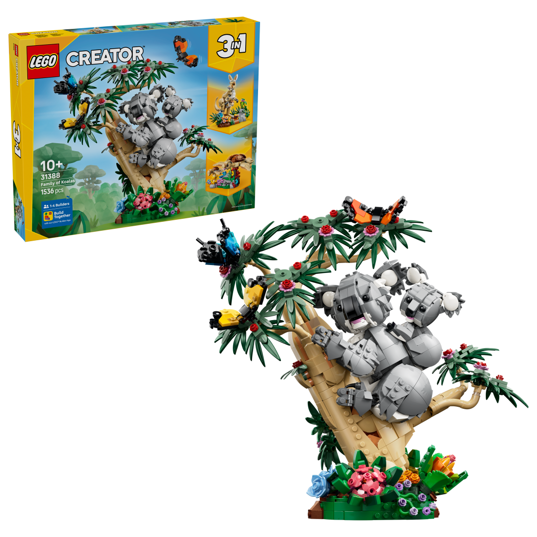 LEGO Creator 3-in-1 Wild Animals: Family of Koalas 31388