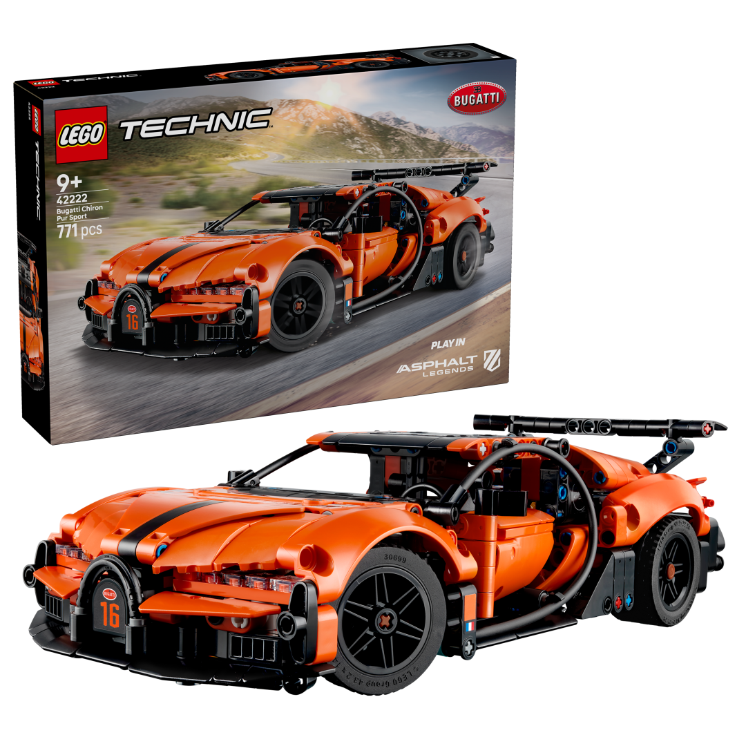 LEGO Technic Bugatti Chiron Pur Sport Hypercar 42222
