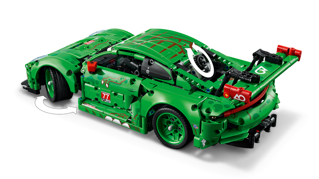LEGO Technic Porsche 911 GT3 R REXY AO Racing Car 42224