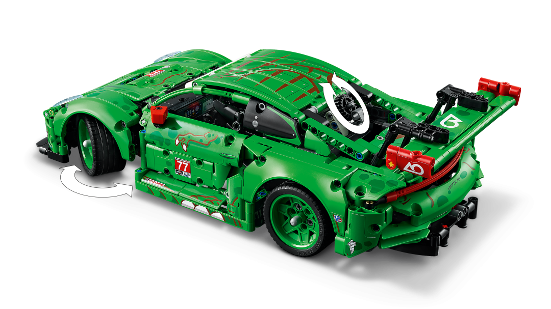 LEGO Technic Porsche 911 GT3 R REXY AO Racing Car 42224