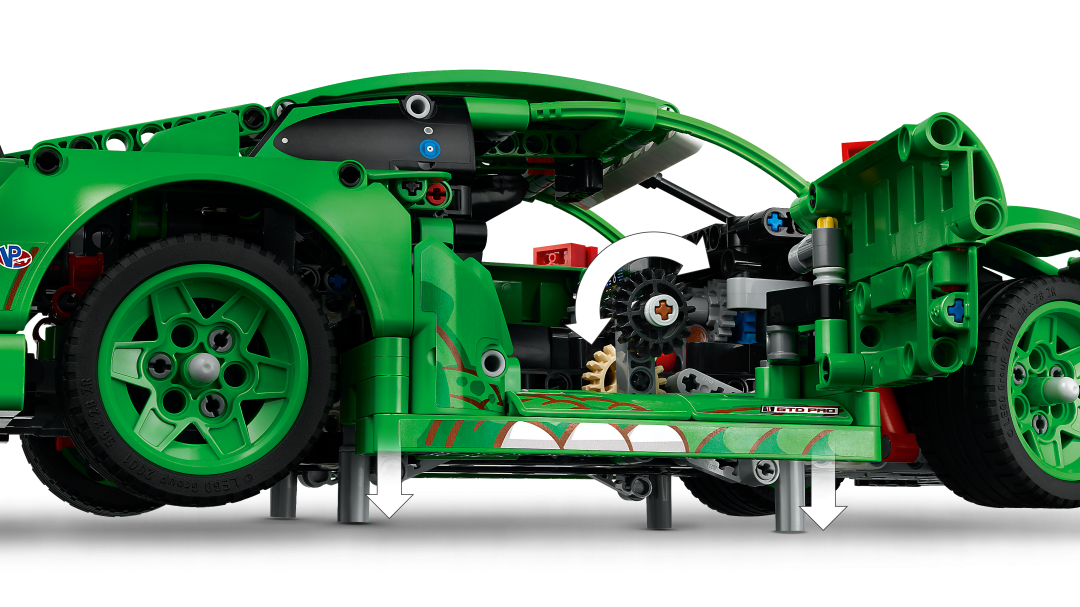 LEGO Technic Porsche 911 GT3 R REXY AO Racing Car 42224