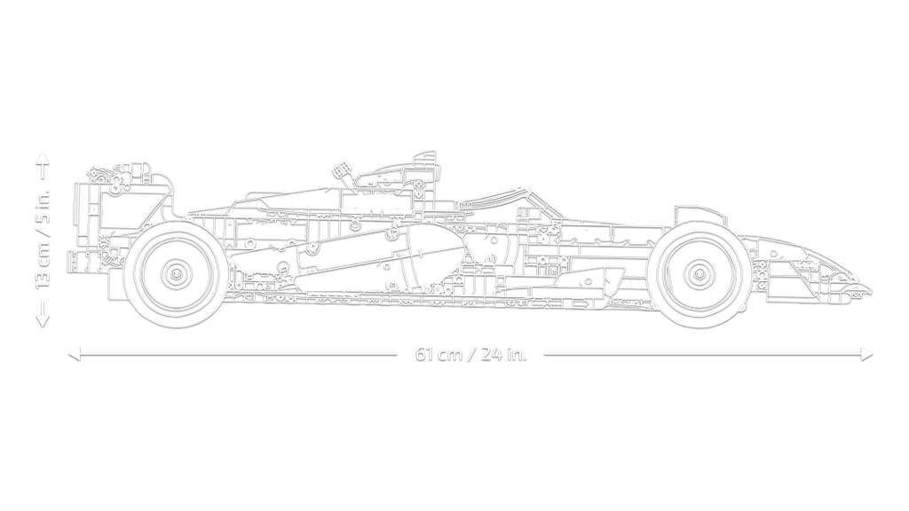 LEGO Technic McLaren MCL39 F1 Car 42228