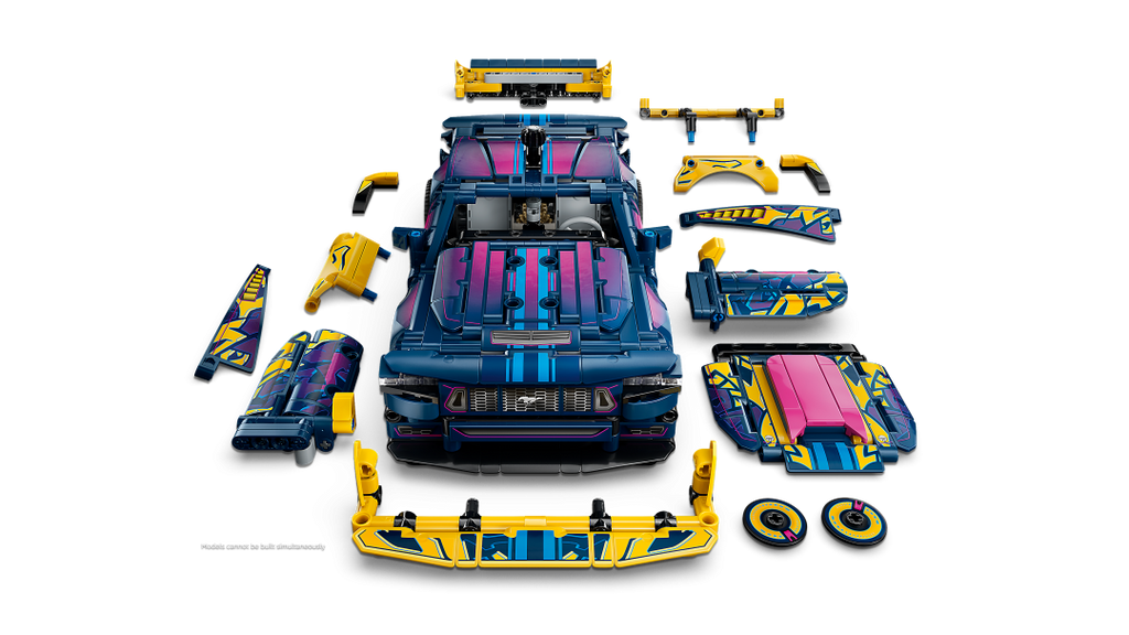 LEGO Technic Custom Garage Ford Mustang GT Car 42236