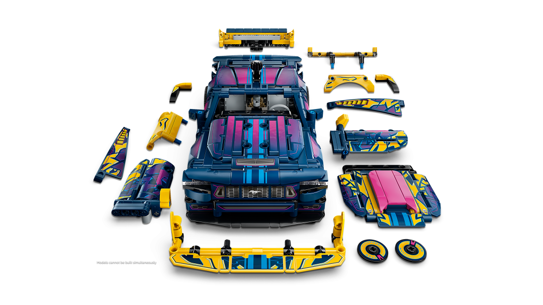 LEGO Technic Custom Garage Ford Mustang GT Car 42236