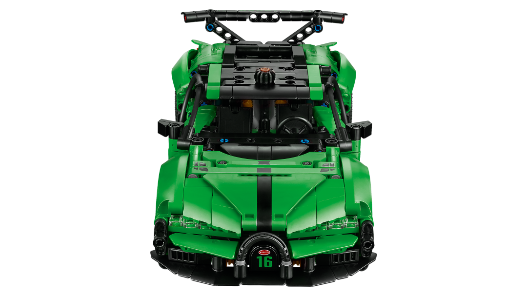 LEGO Technic Green Bugatti Chiron Pur Sport Hypercar 42241
