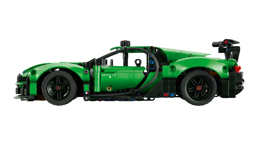 LEGO Technic Green Bugatti Chiron Pur Sport Hypercar 42241