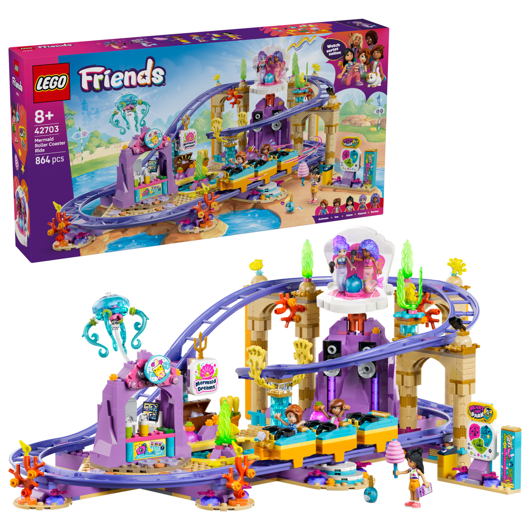 LEGO Friends Mermaid Roller Coaster Ride 42703