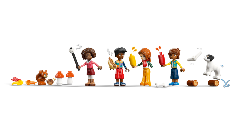 LEGO Friends Cozy Fall Forest Cabin 42705