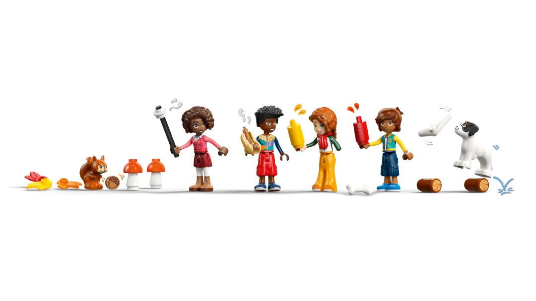 LEGO Friends Cozy Fall Forest Cabin 42705