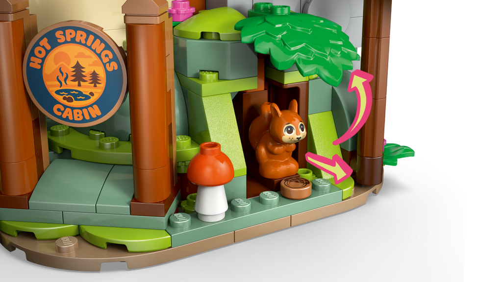 LEGO Friends Cozy Fall Forest Cabin 42705
