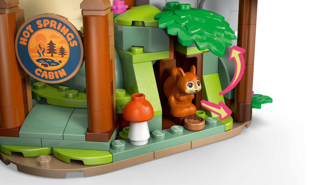 LEGO Friends Cozy Fall Forest Cabin 42705