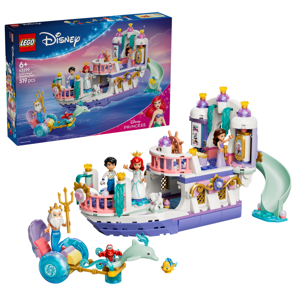 LEGO Disney Ariel's Royal Wedding Boat 43299
