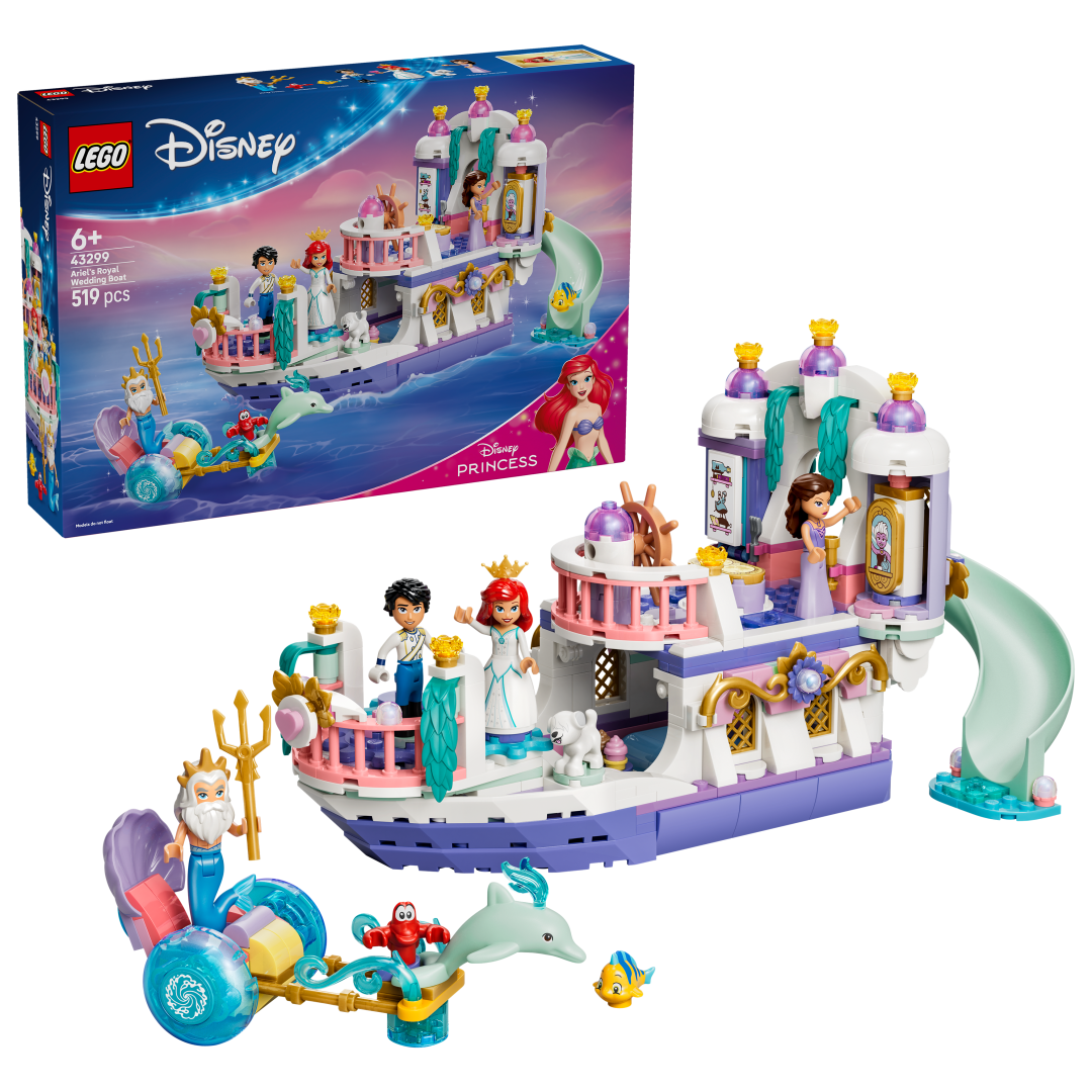 LEGO Disney Ariel's Royal Wedding Boat 43299