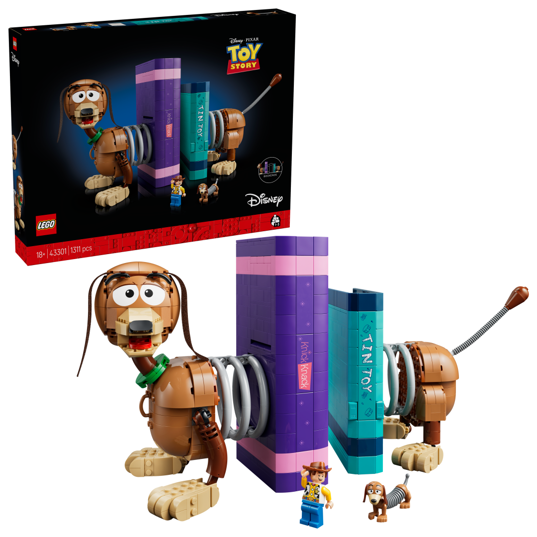 LEGO Disney Toy Story Slinky Dog Bookends 43301
