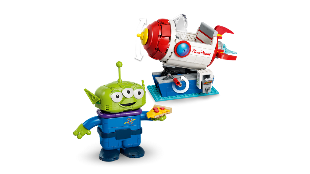 LEGO Disney Alien with Pizza Planet Rocket Ride 43307
