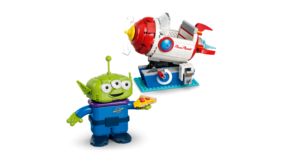 LEGO Disney Alien with Pizza Planet Rocket Ride 43307