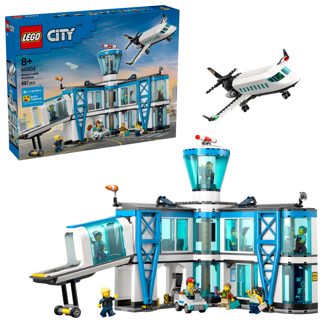 LEGO City Airport with Airplane 60502