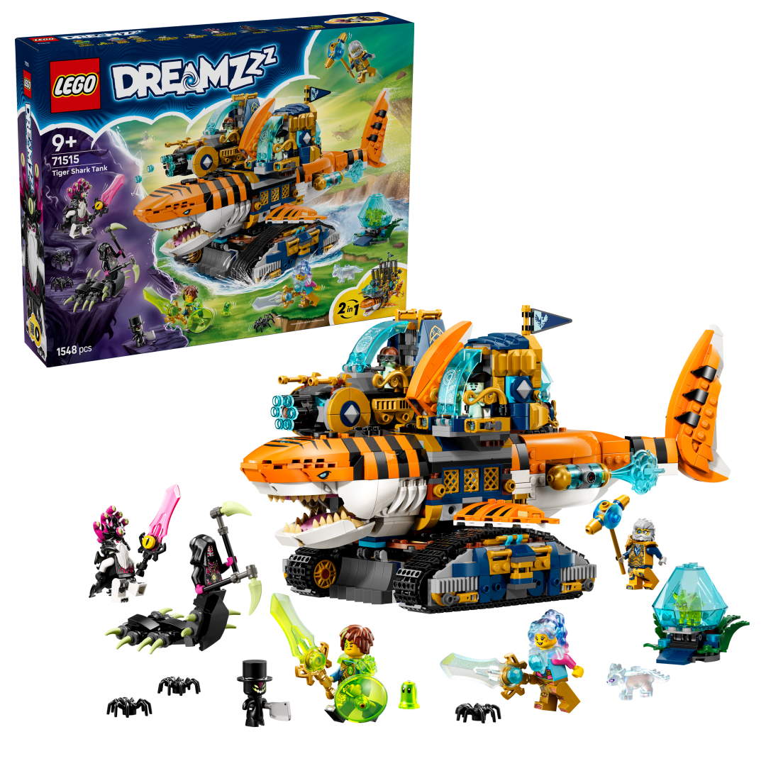 LEGO DREAMZzz Tiger Shark Tank 71515