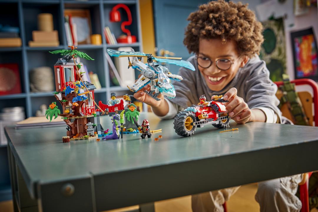 LEGO NINJAGO Ninja Vehicle Tree House Battle 71857