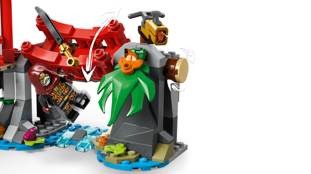 LEGO NINJAGO Ninja Vehicle Tree House Battle 71857