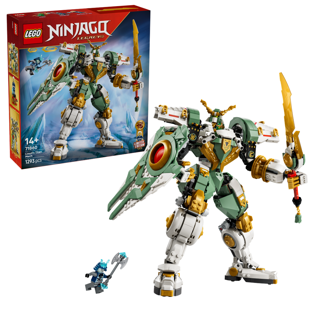 LEGO NINJAGO Lloyd's Titan Mech 15th Anniversary 71860