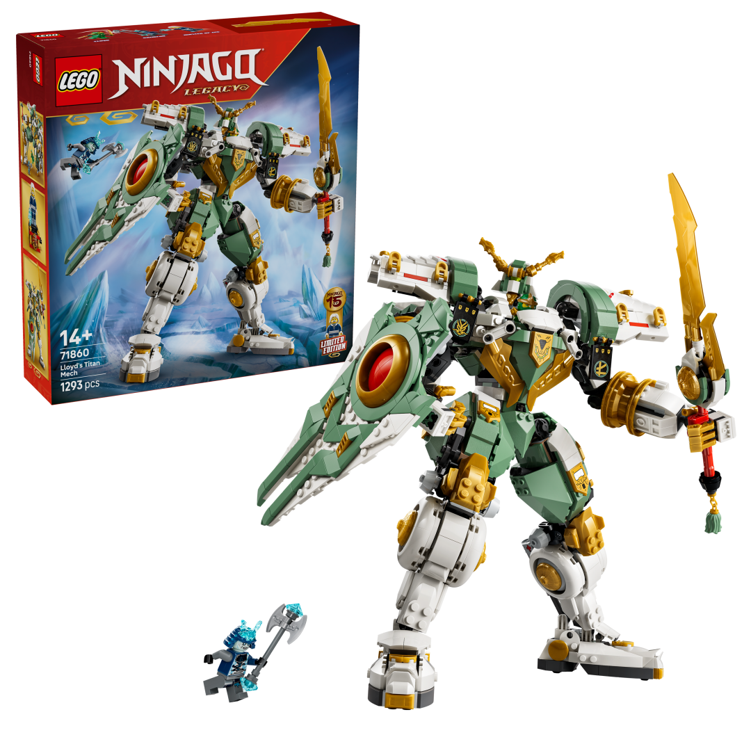 LEGO NINJAGO Lloyd's Titan Mech 15th Anniversary 71860