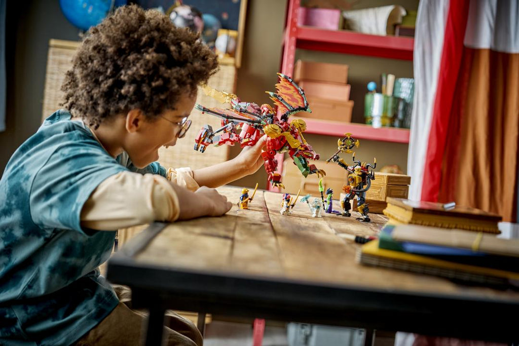 LEGO NINJAGO Wyldfyre's Transforming Dragon Mech 71868
