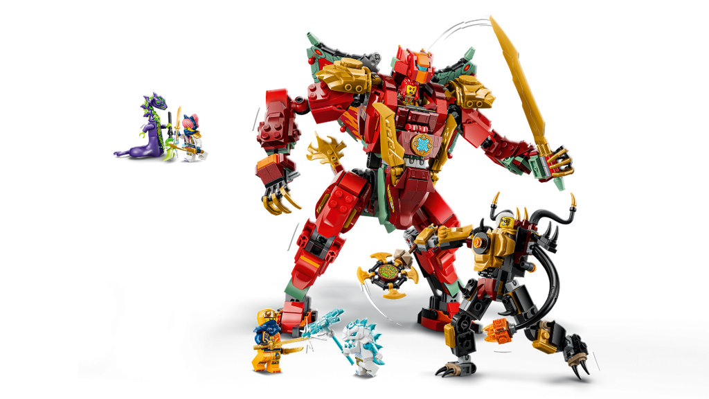 LEGO NINJAGO Wyldfyre's Transforming Dragon Mech 71868