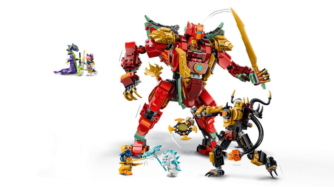 LEGO NINJAGO Wyldfyre's Transforming Dragon Mech 71868