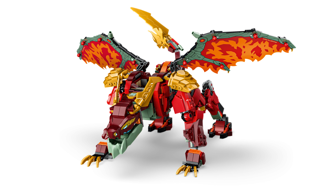 LEGO NINJAGO Wyldfyre's Transforming Dragon Mech 71868