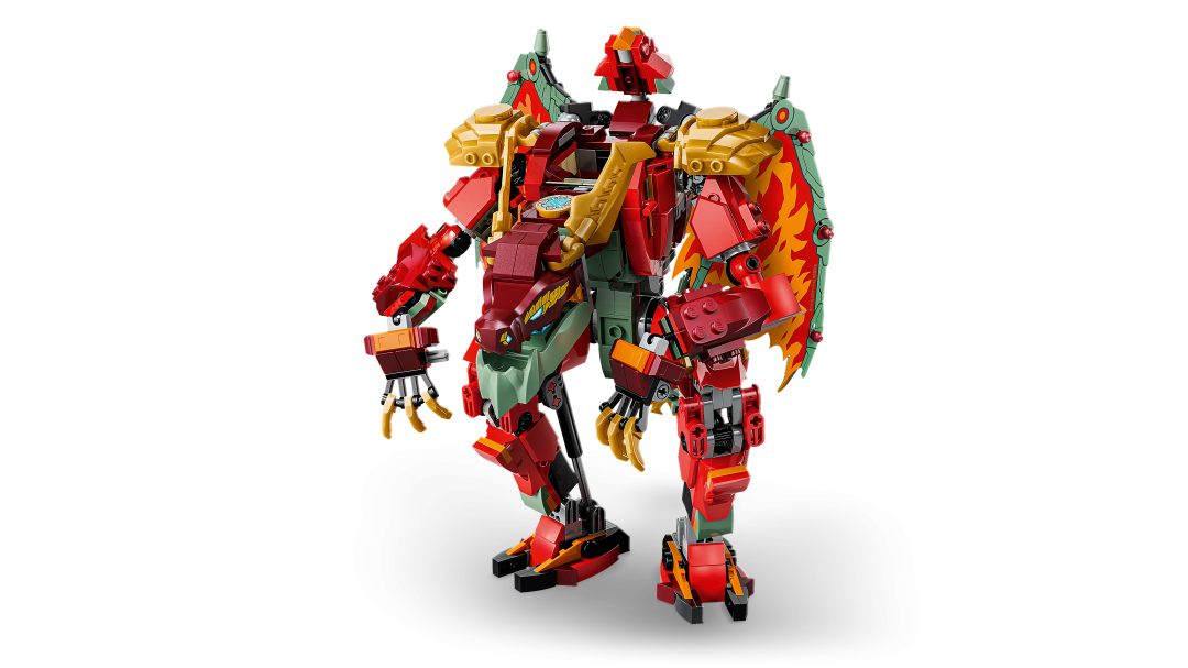 LEGO NINJAGO Wyldfyre's Transforming Dragon Mech 71868