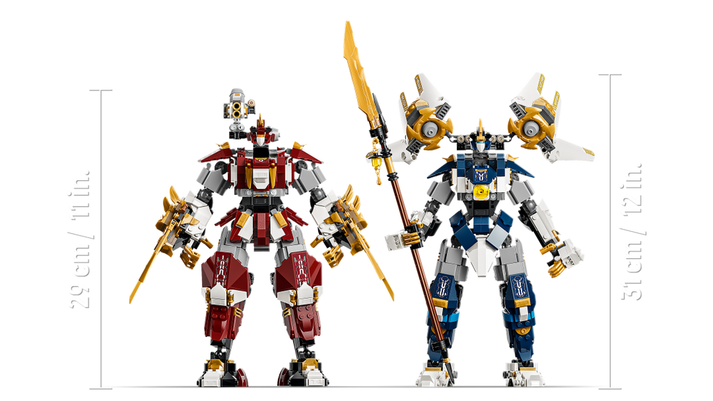 LEGO NINJAGO The Twin Titan Mechs 71870