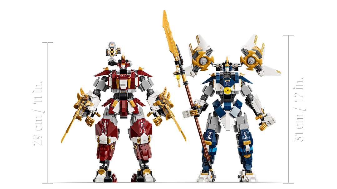 LEGO NINJAGO The Twin Titan Mechs 71870