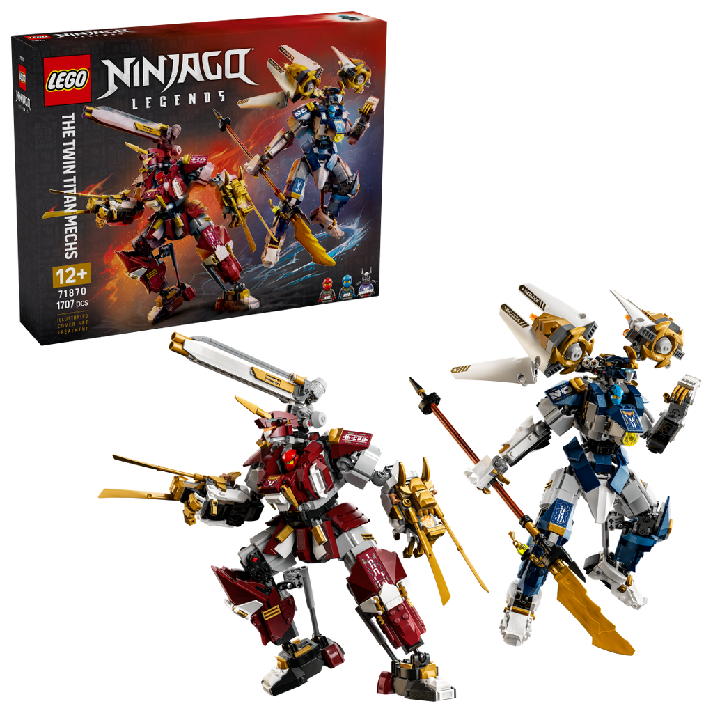 LEGO NINJAGO The Twin Titan Mechs 71870