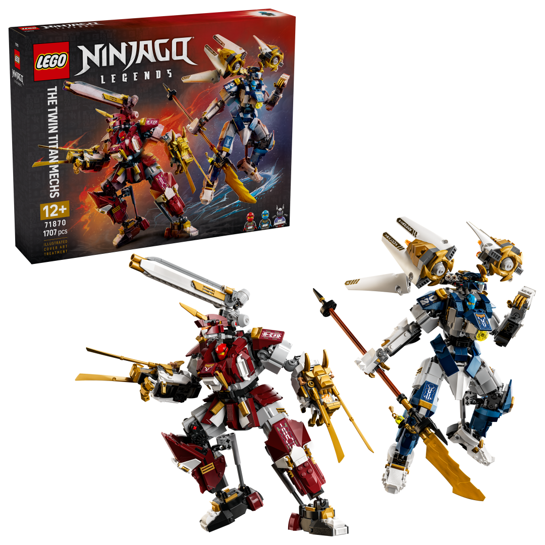 LEGO NINJAGO The Twin Titan Mechs 71870