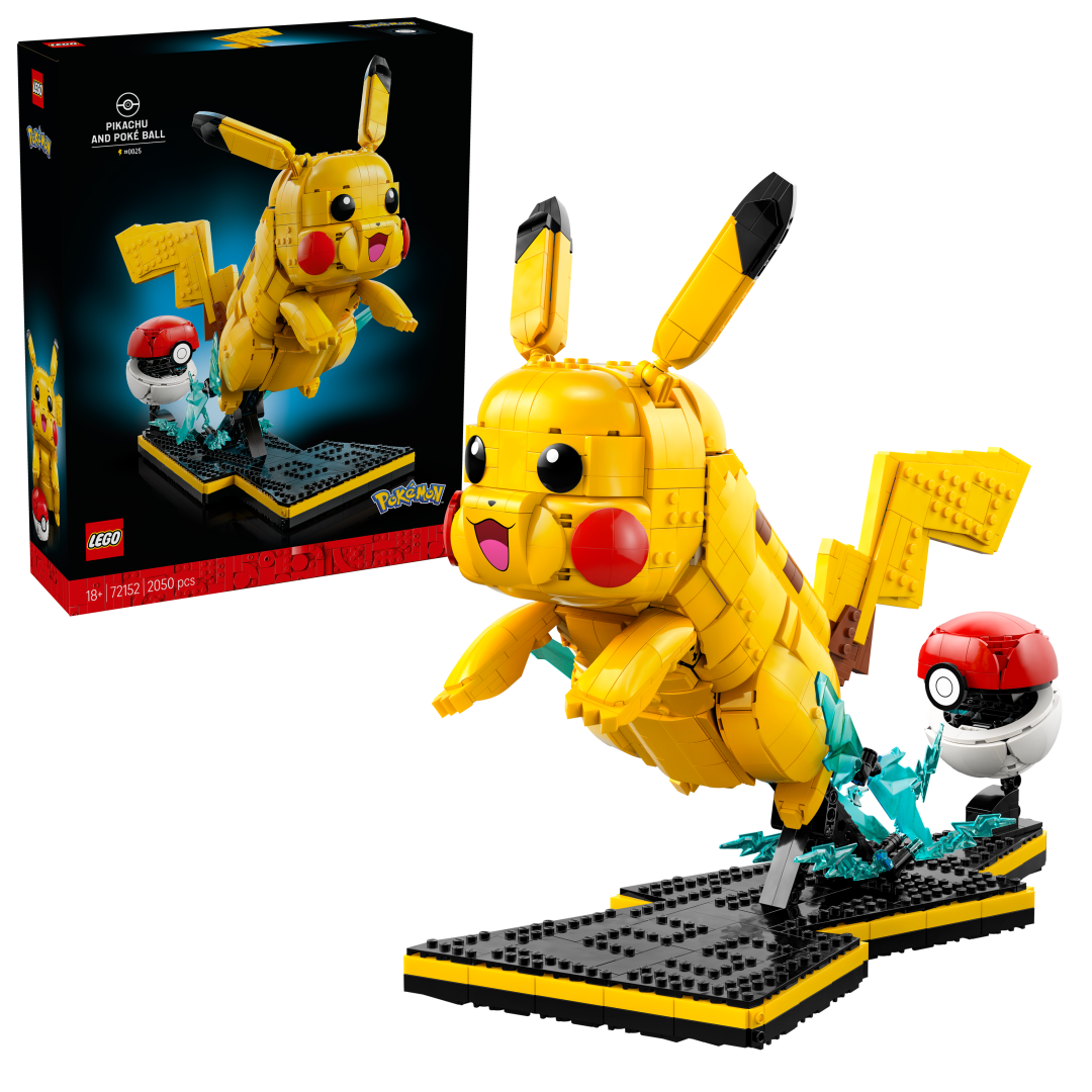 LEGO Pokémon Pikachu and Poké Ball 72152