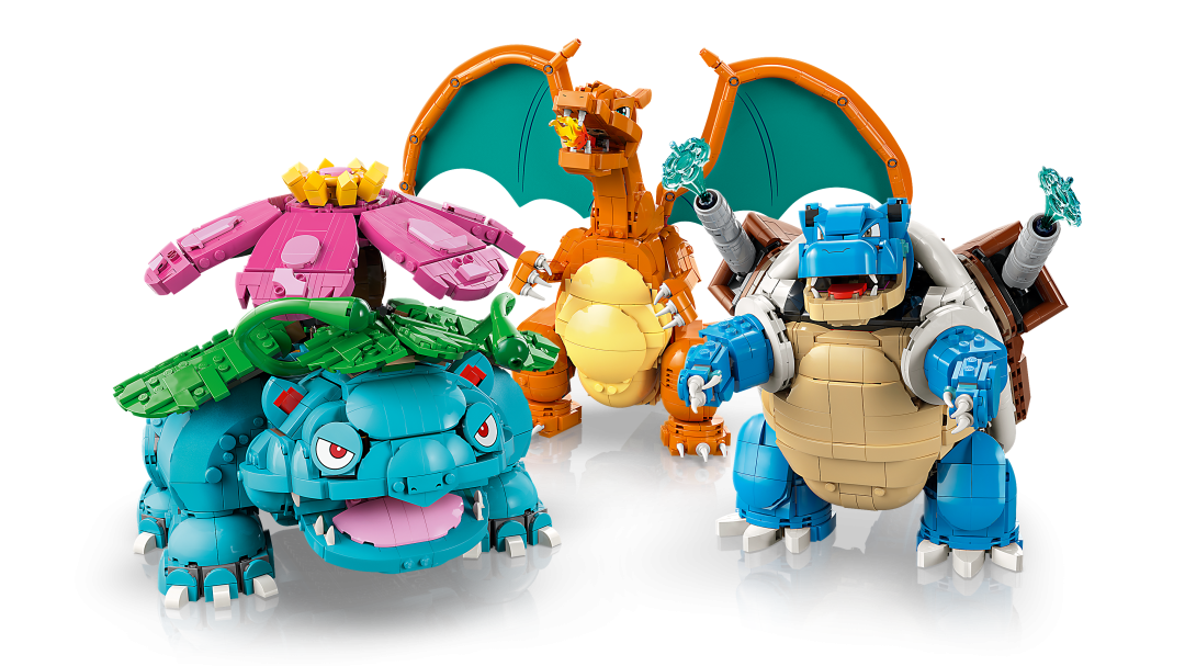 LEGO Pokémon Venusaur, Charizard and Blastoise 72153