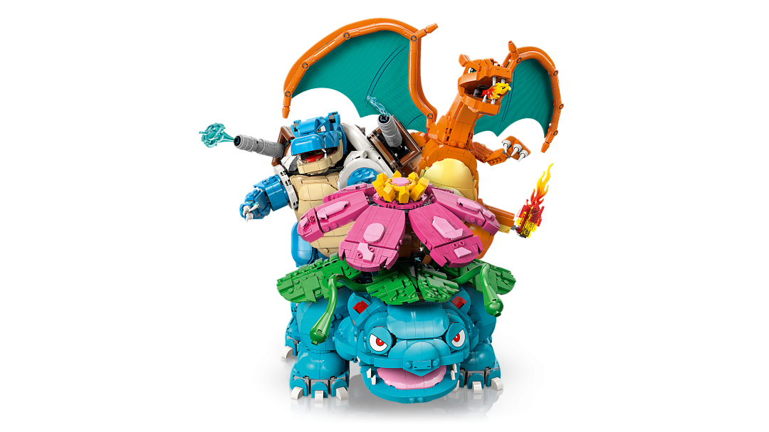 LEGO Pokémon Venusaur, Charizard and Blastoise 72153