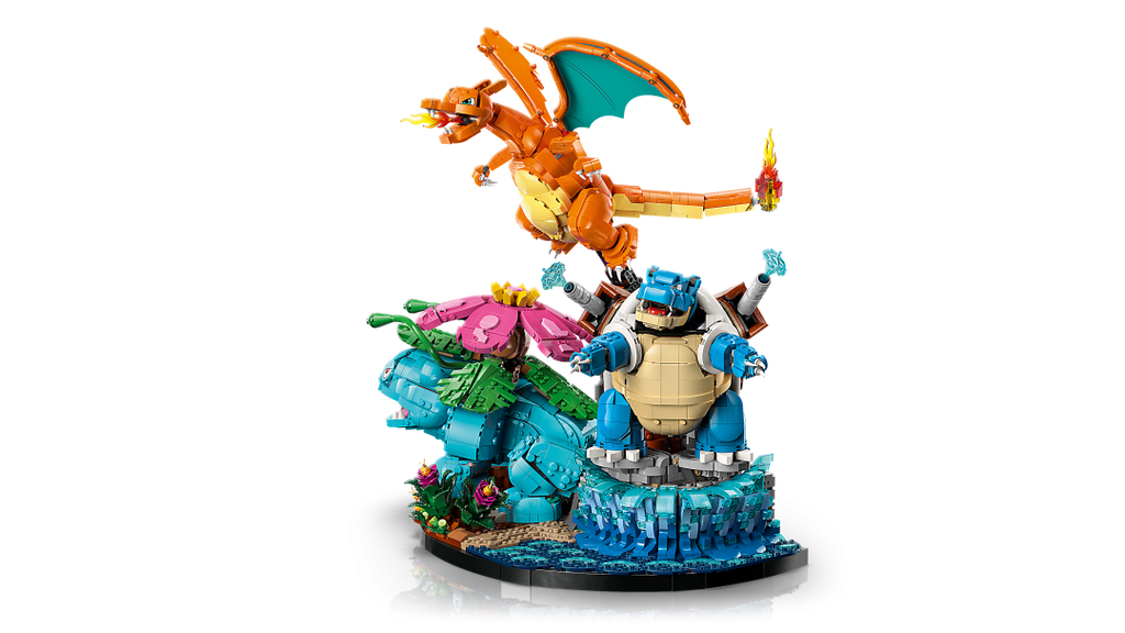 LEGO Pokémon Venusaur, Charizard and Blastoise 72153