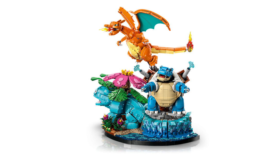 LEGO Pokémon Venusaur, Charizard and Blastoise 72153