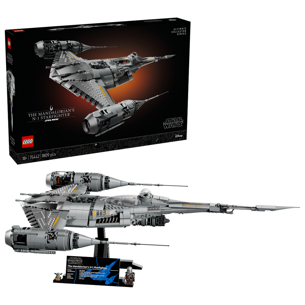 LEGO Star Wars The Mandalorian's N-1 Starfighter 75442