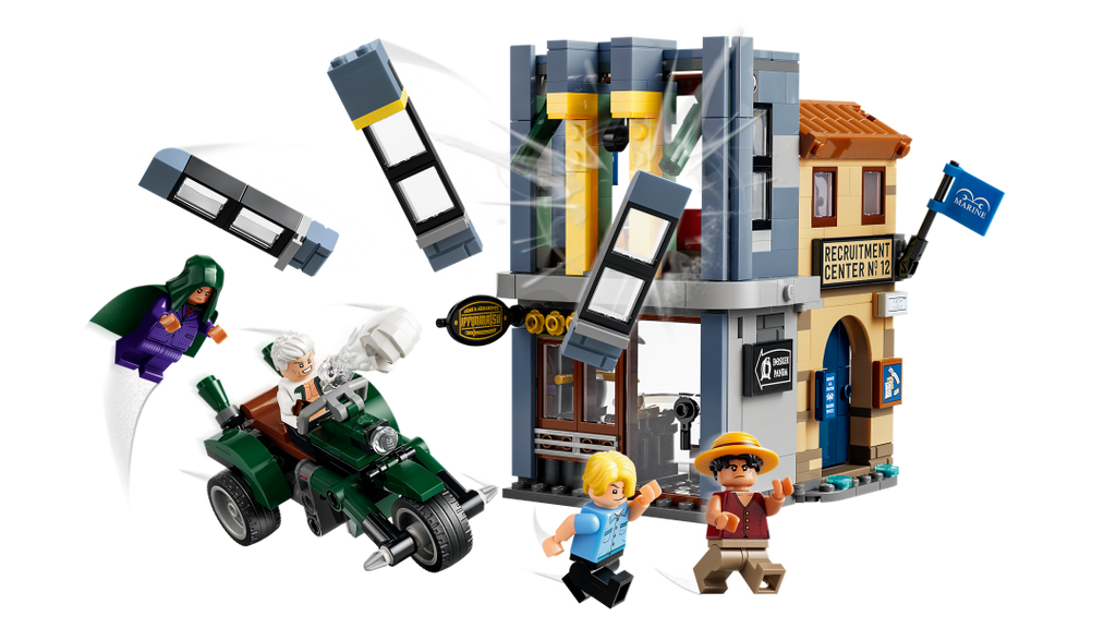 LEGO One Piece Showdown with Captain Smoker 75642
