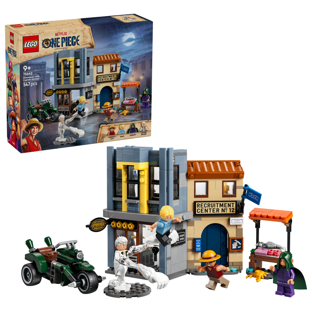 LEGO One Piece Showdown with Captain Smoker 75642
