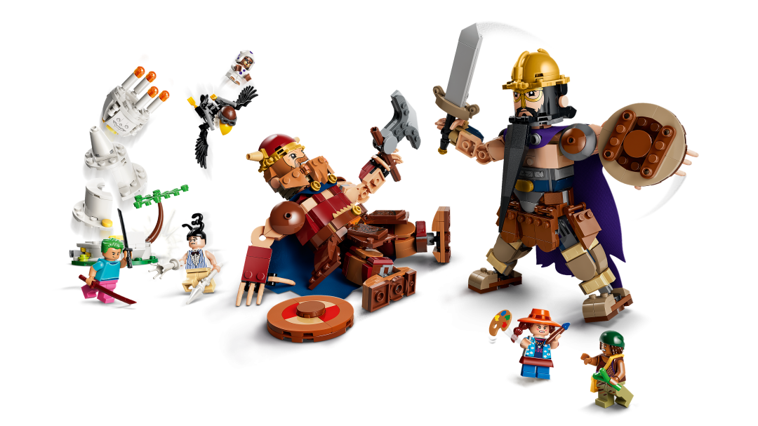 LEGO One Piece Dorry vs. Brogy – Giants of Little Garden 75644