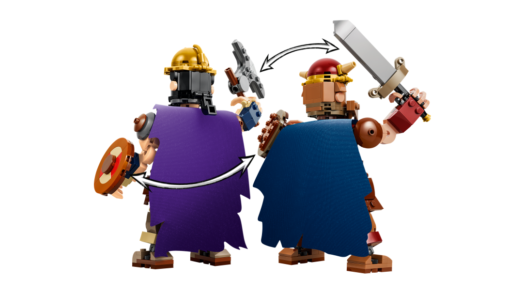 LEGO One Piece Dorry vs. Brogy – Giants of Little Garden 75644