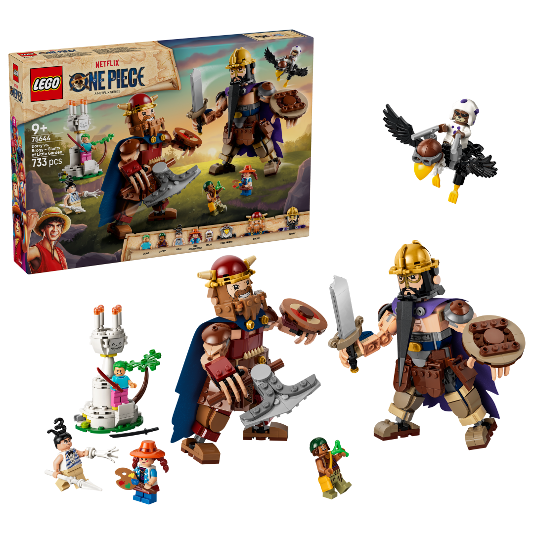 LEGO One Piece Dorry vs. Brogy – Giants of Little Garden 75644