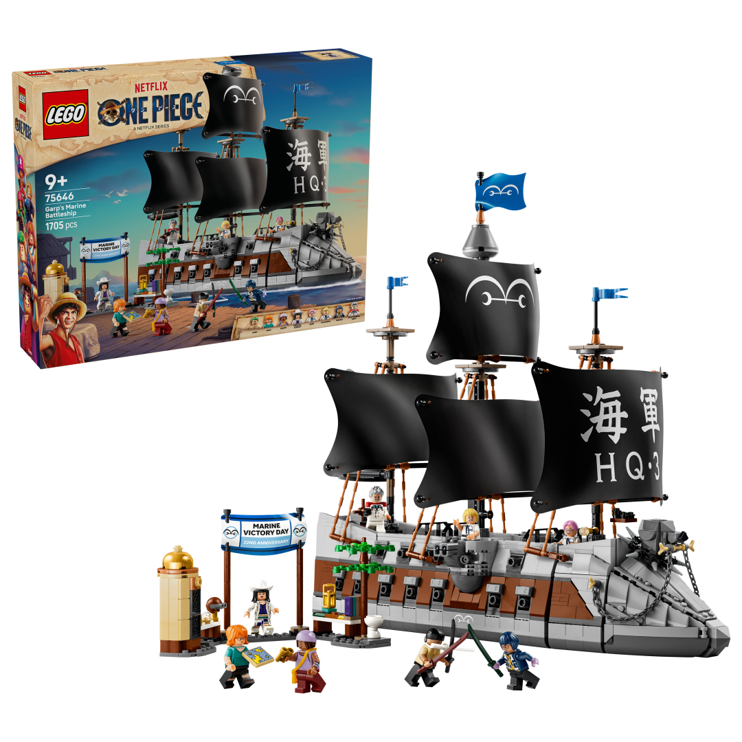 LEGO One Piece Garp's Marine Battleship 75646
