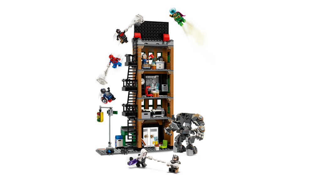 LEGO Marvel Spider-Man vs. Mysterio: The Daily Bugle 76342