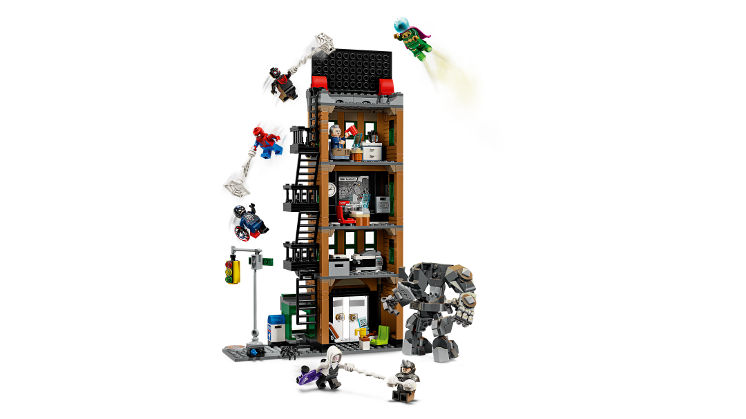 LEGO Marvel Spider-Man vs. Mysterio: The Daily Bugle 76342